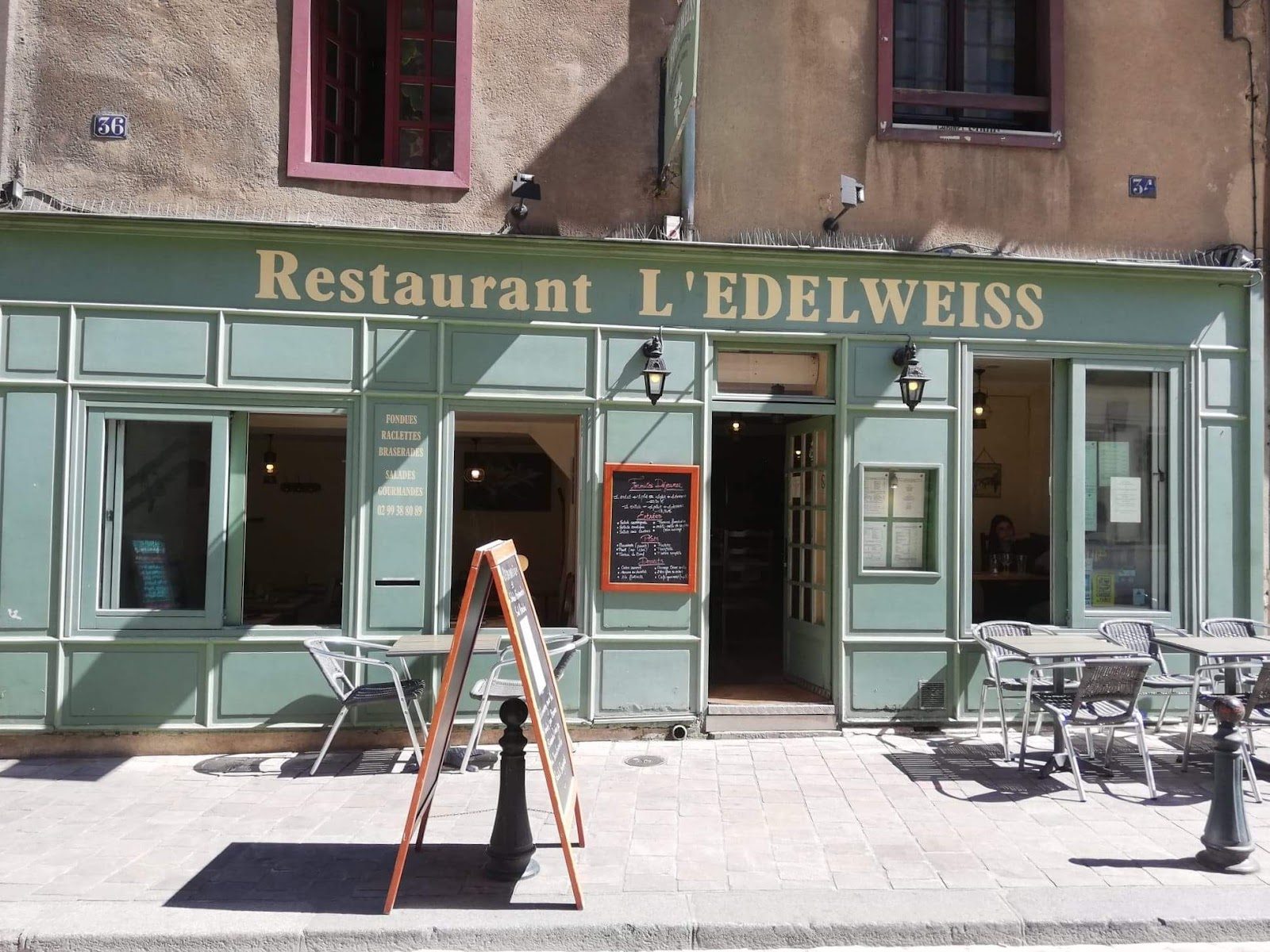 L'Edelweiss, restaurant à Rennes