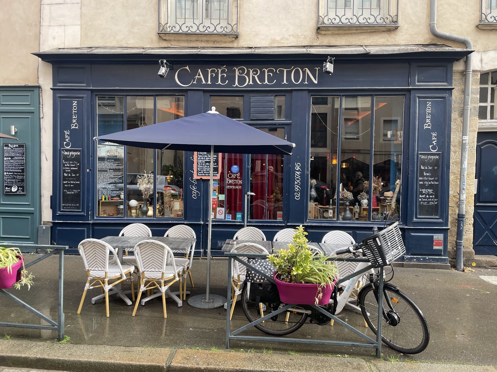 Café Breton, restaurant à Rennes