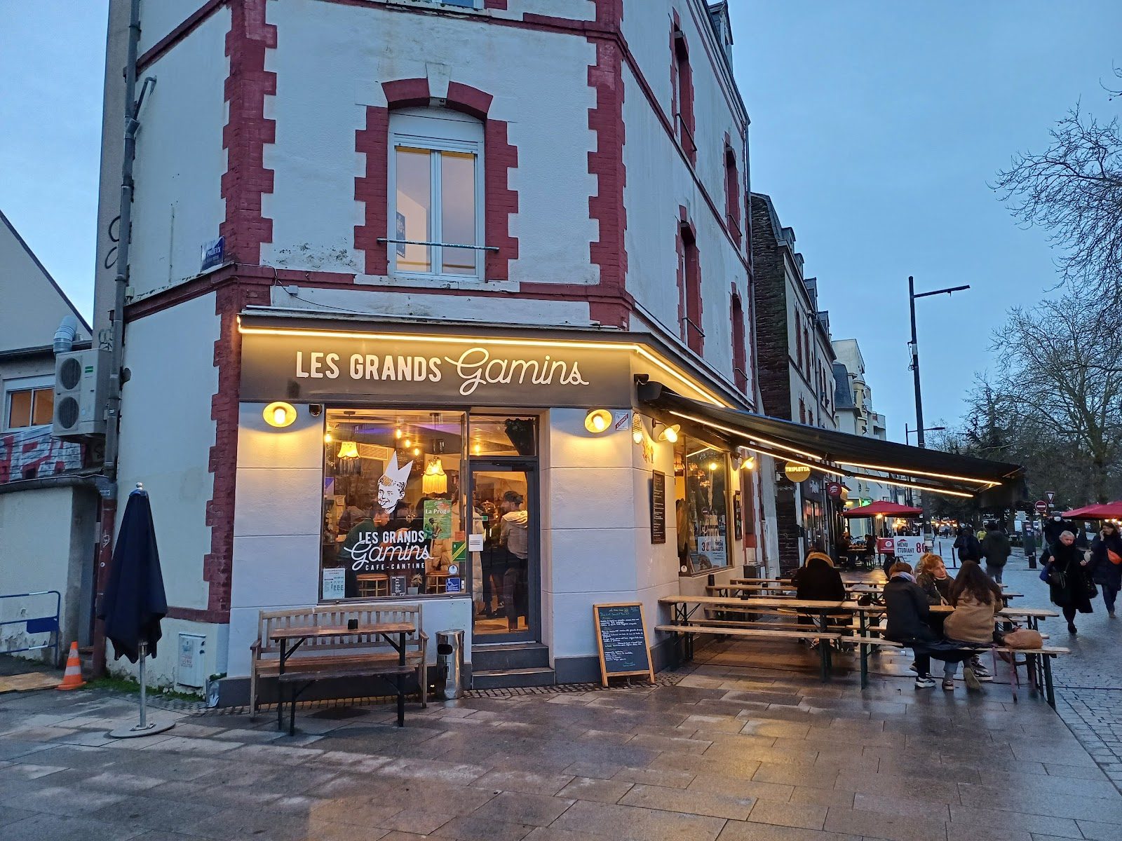 Les Grands Gamins, restaurant à Rennes